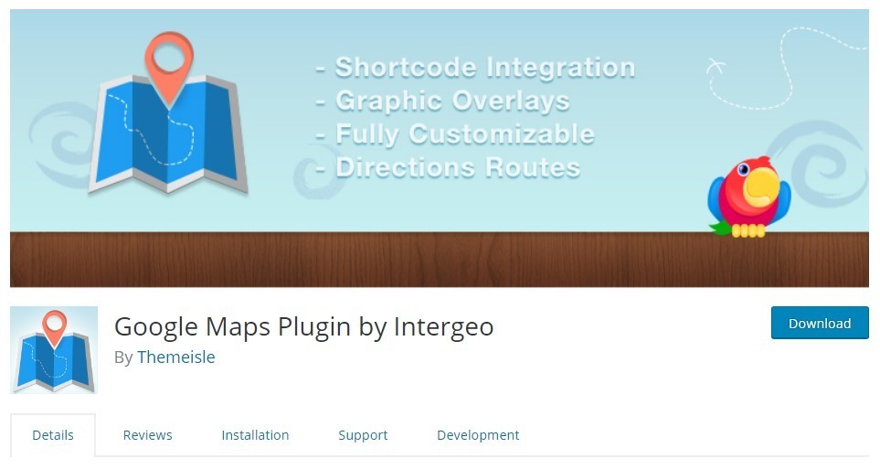 Google Maps Plugin by Intergeo